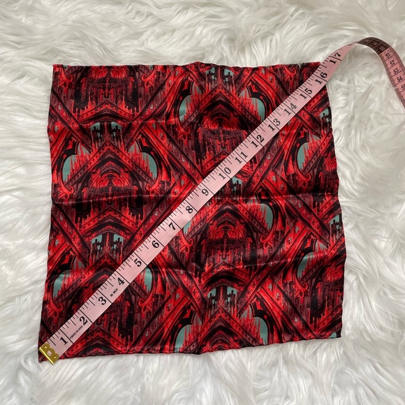 Italo Ferretti | Red and Blue 100% Seta-Silk Tie and Pocket Square - Italy - Picture 16 of 16